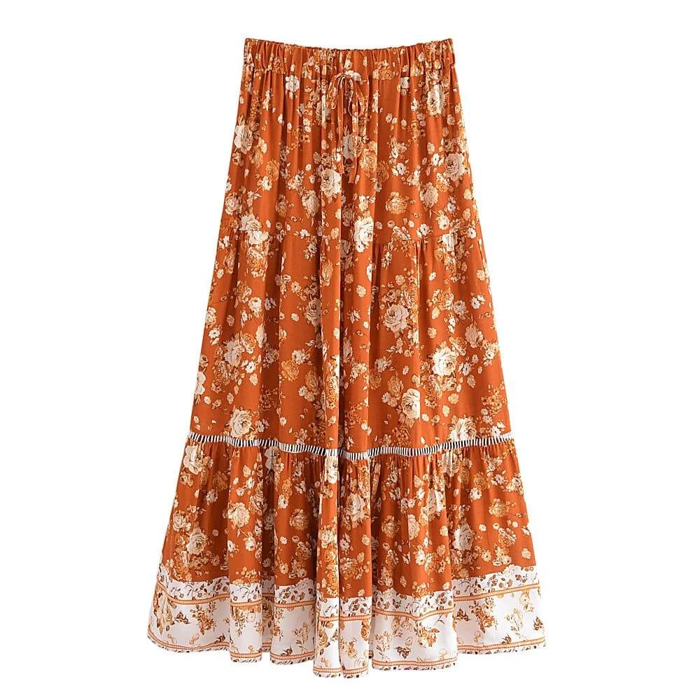 Lenci Boho Maxi Skirt - Glova