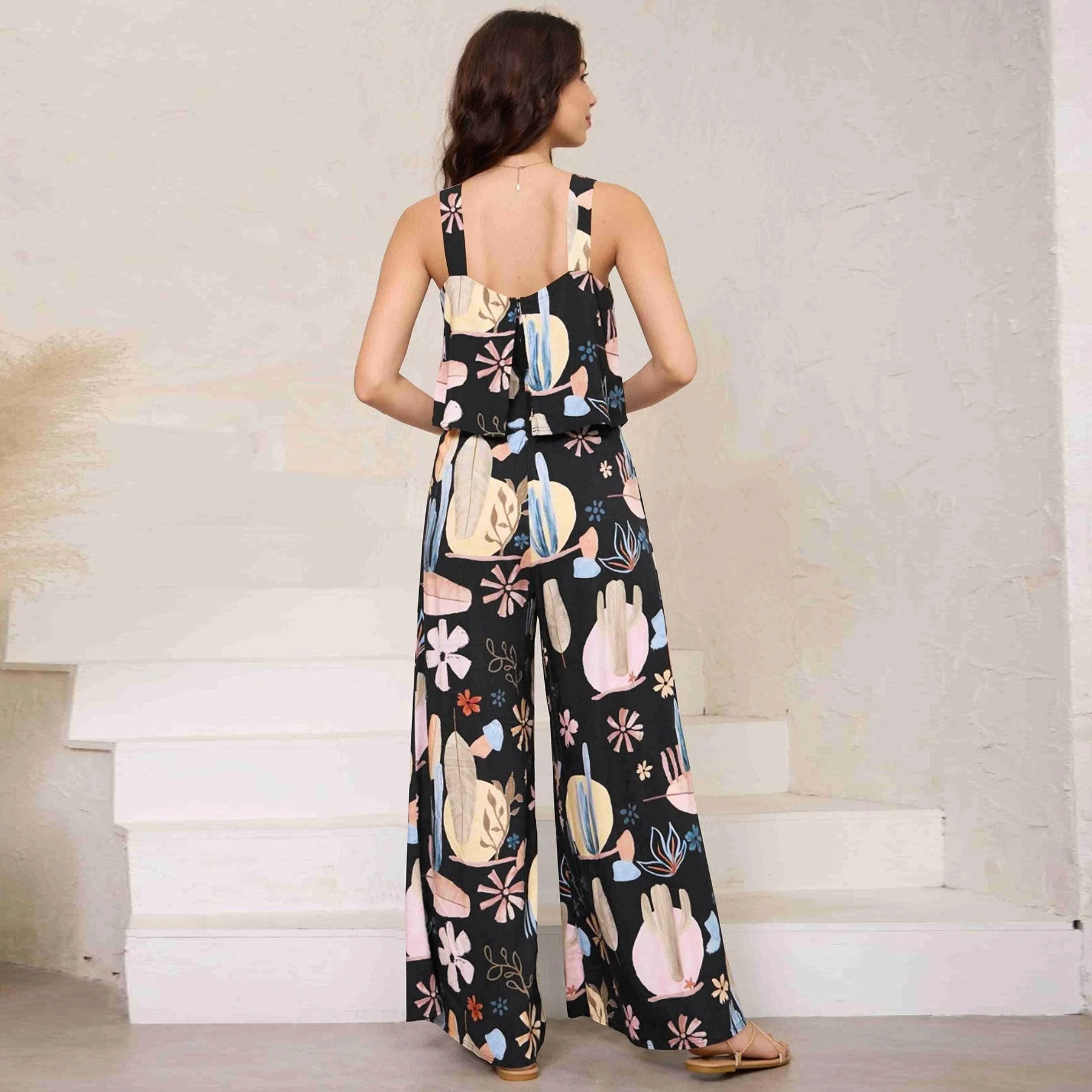 Leocadia Wide Leg Jumpsuit - Glova