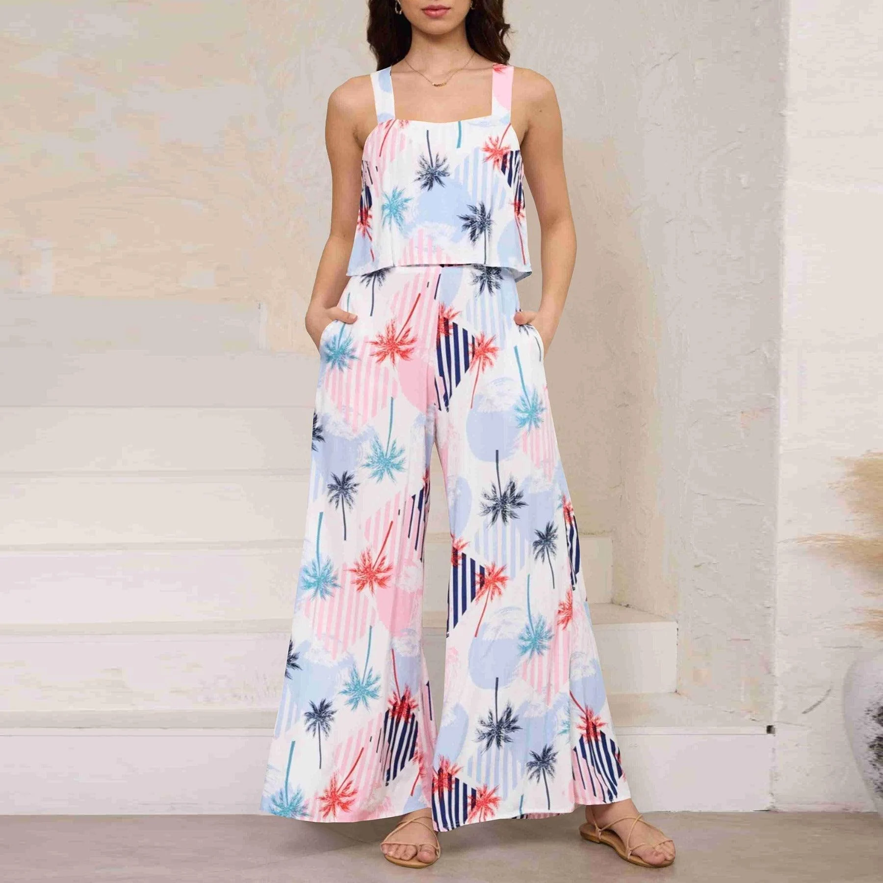 Leocadia Wide Leg Jumpsuit - Glova