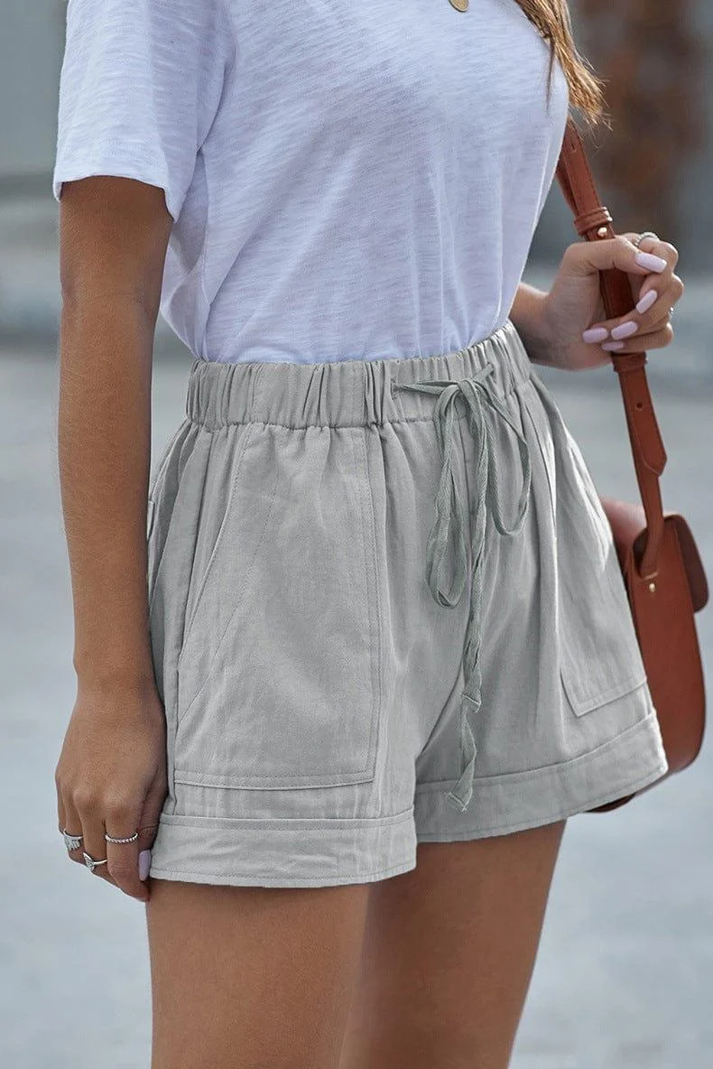 Leona High Waisted Shorts - Glova