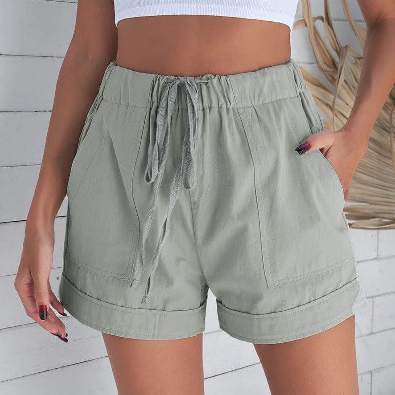 Leona High Waisted Shorts - Glova