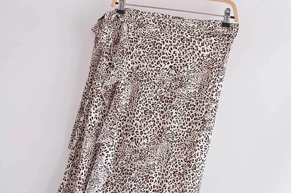 Leopard Maxi Skirt - Glova