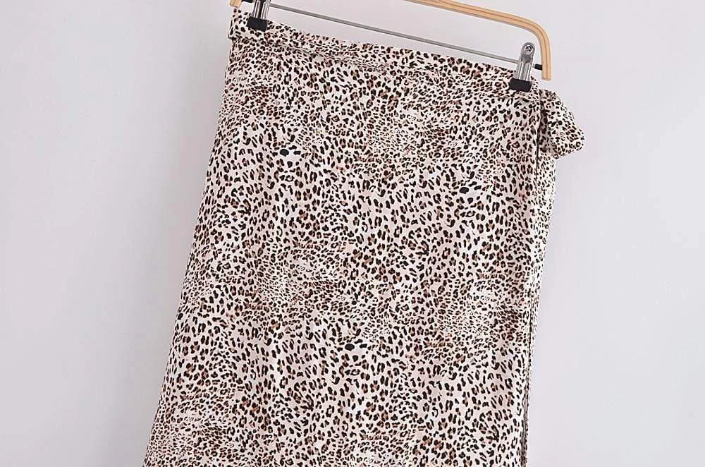 Leopard Maxi Skirt - Glova