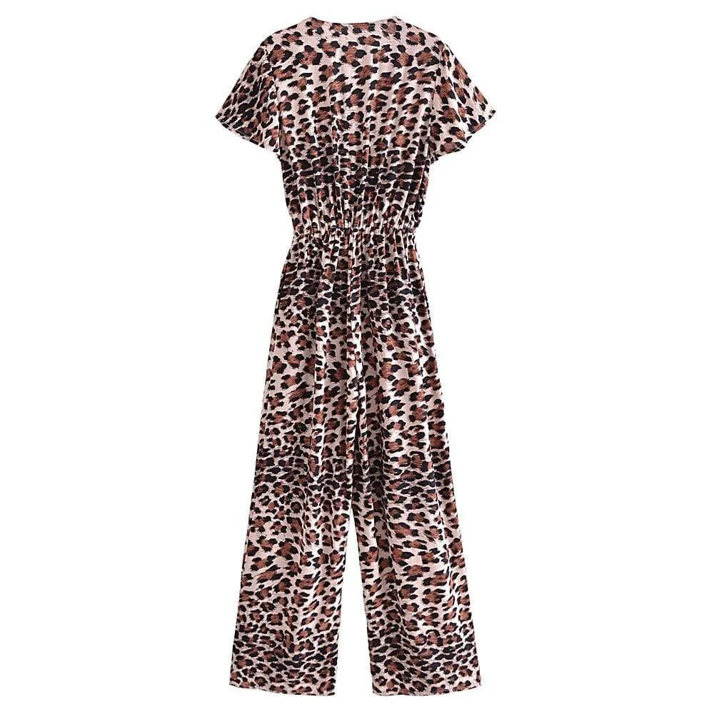 Leopard Print Romper - Glova