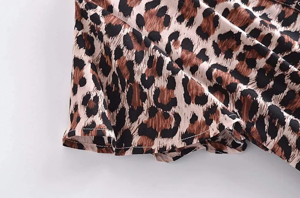 Leopard Print Romper - Glova