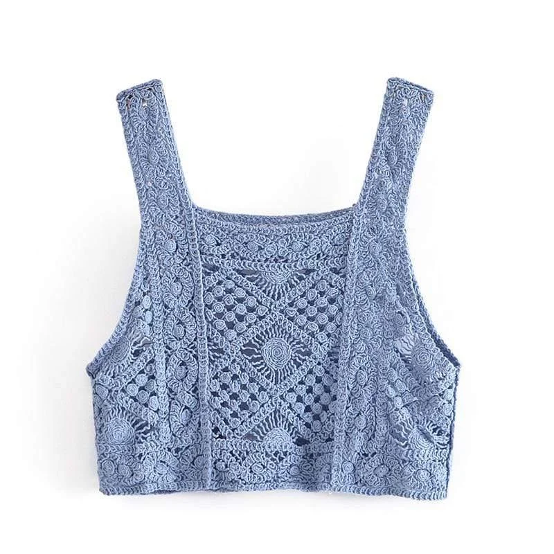 Lilith Knitted Crop Top - Glova