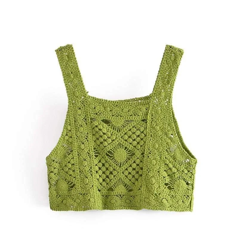 Lilith Knitted Crop Top - Glova