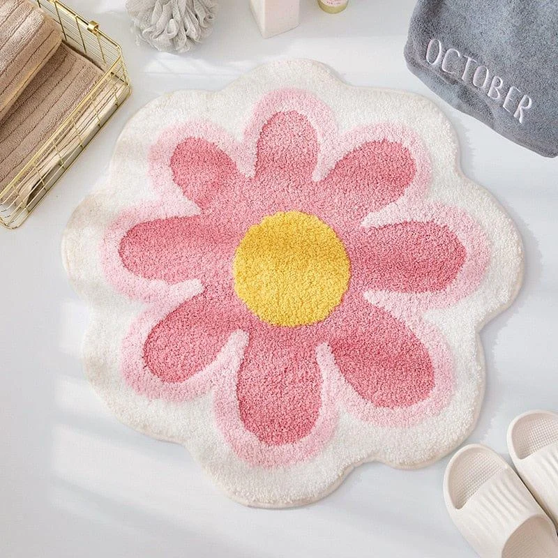 Lily Flower Bath Mat - Glova