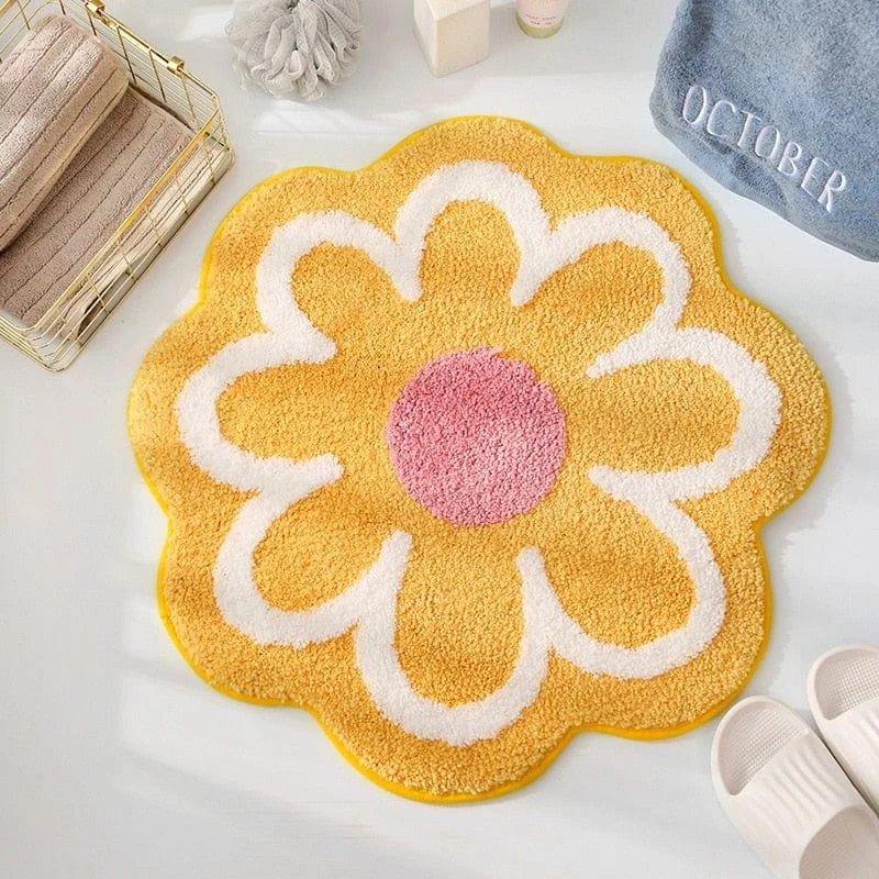 Lily Flower Bath Mat - Glova