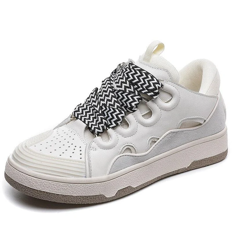 Linnea Chunky Lace Sneakers - 3 Colors - Glova