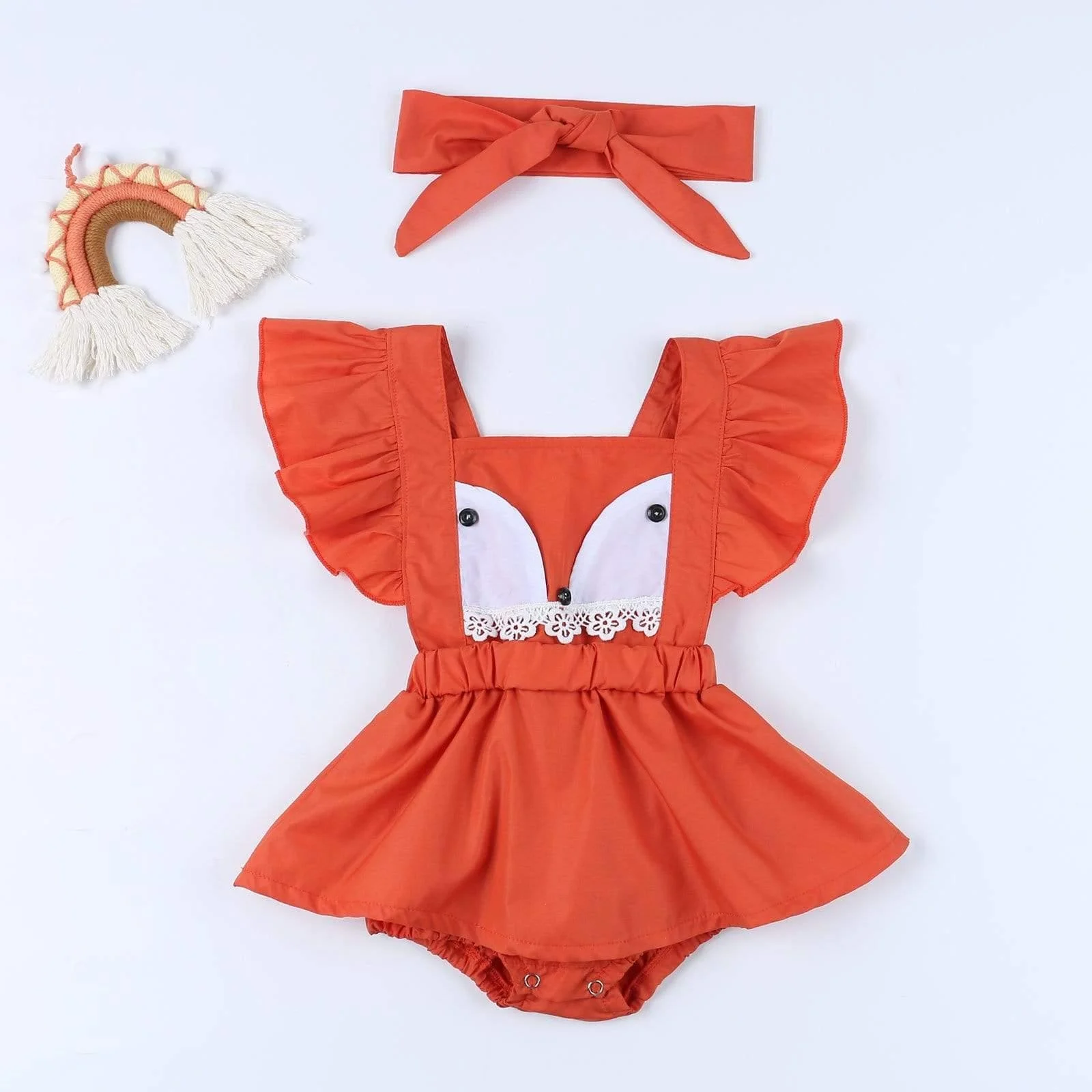 LITTLE FOX Ruffle Outfit - Glova