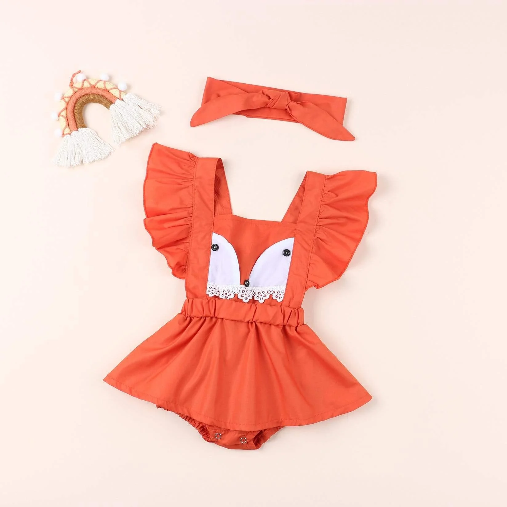 LITTLE FOX Ruffle Outfit - Glova