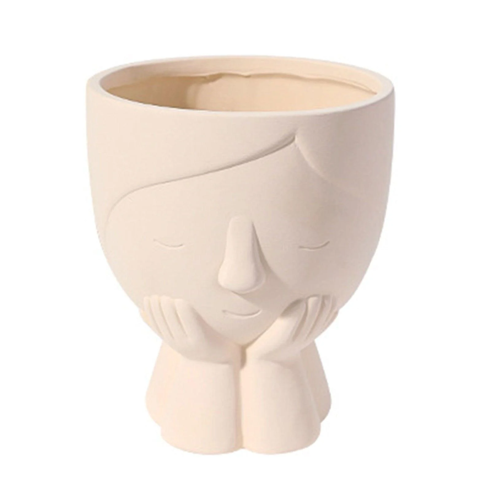 Little Girl Portrait Flower Pot - Glova