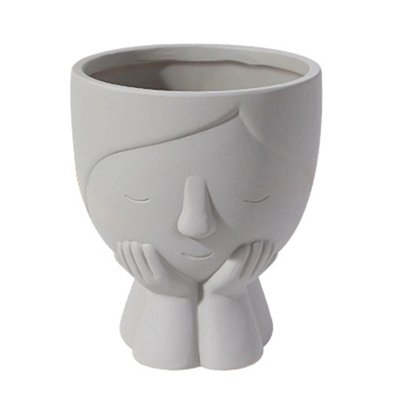 Little Girl Portrait Flower Pot - Glova