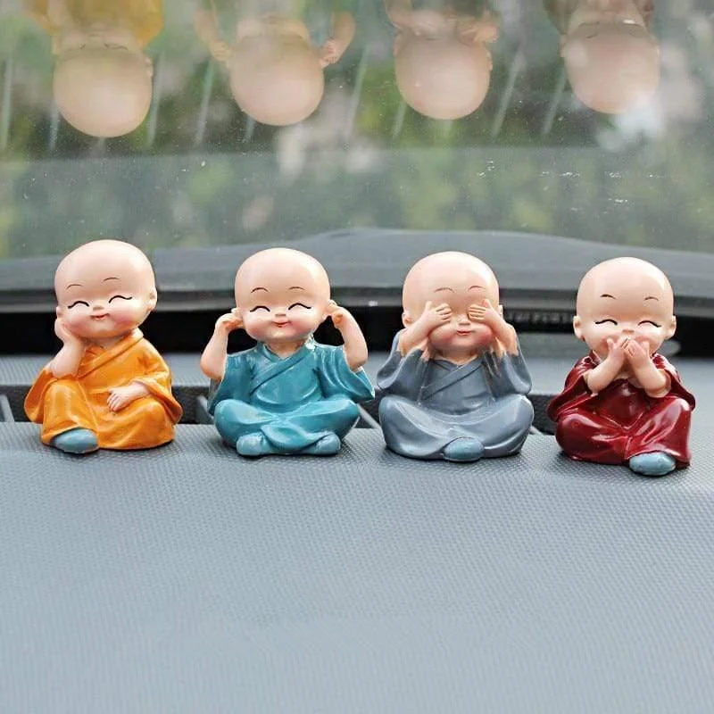 Little Monk Figurines 4pc Set - Glova