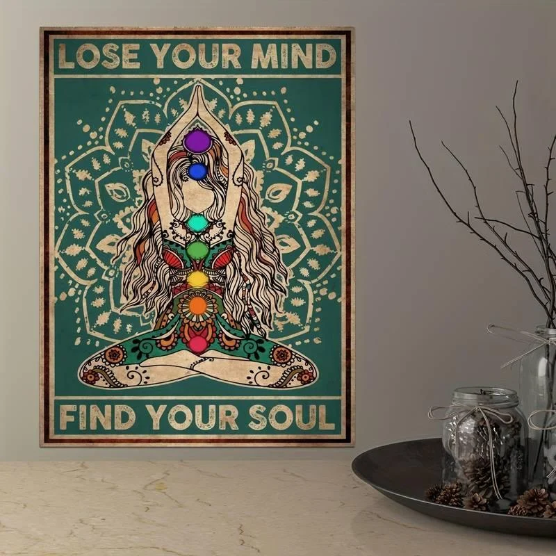 Lose Your Mind Find Your Soul Wall Poster - Glova