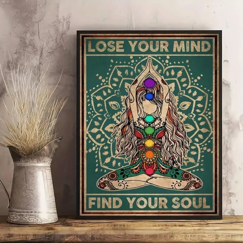 Lose Your Mind Find Your Soul Wall Poster - Glova