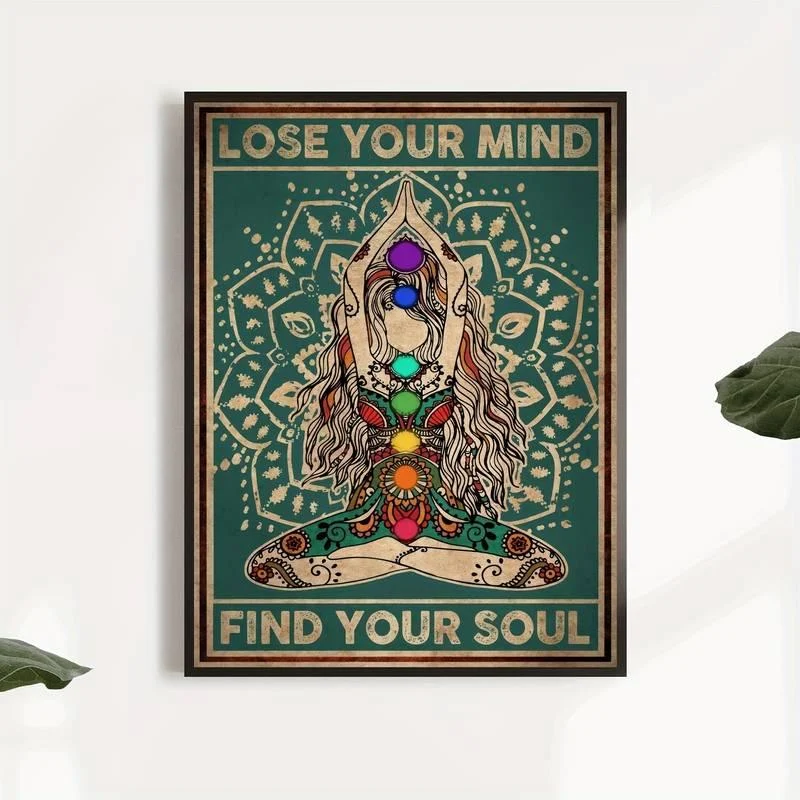 Lose Your Mind Find Your Soul Wall Poster - Glova