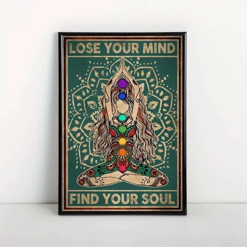 Lose Your Mind Find Your Soul Wall Poster - Glova