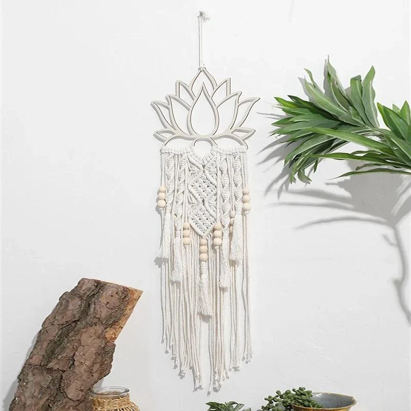 Lotus Flower Macrame Wall Hanging - Glova