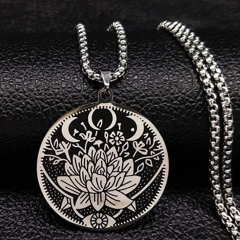 Lotus Flower Necklace - Glova