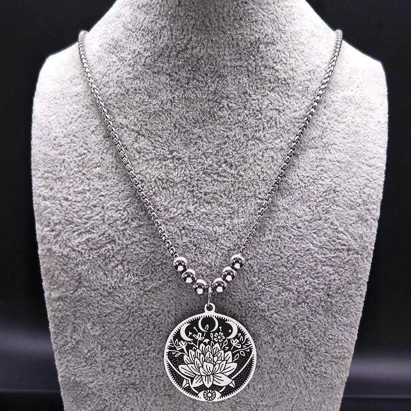 Lotus Flower Necklace - Glova