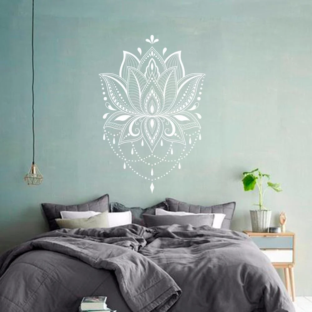 Lotus Mandala Wall Decal - Glova