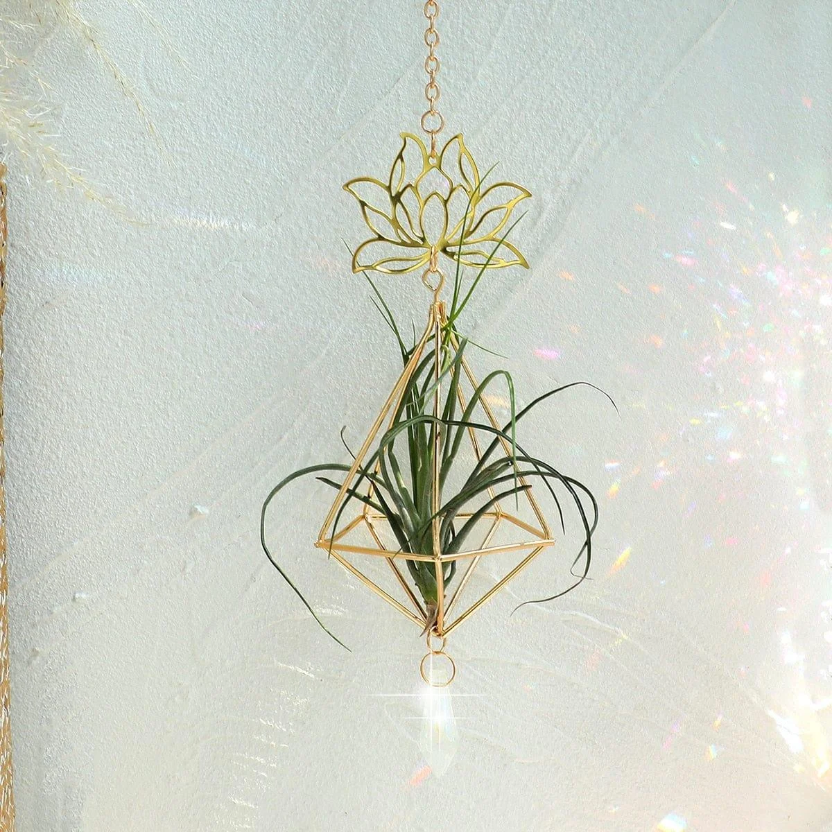 Lotus Plant Hanger Suncatcher - Glova