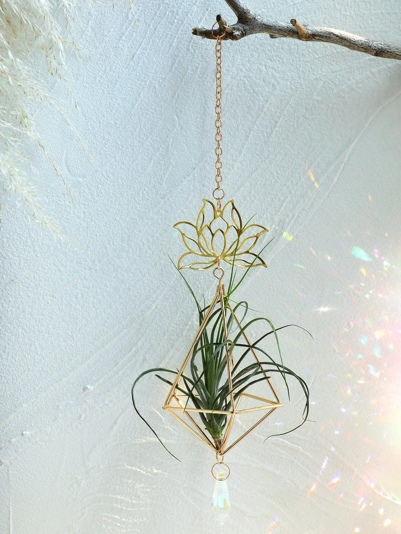 Lotus Plant Hanger Suncatcher - Glova