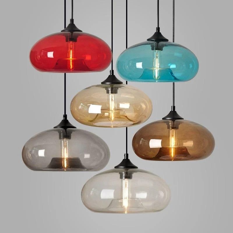 Lucian Glass Pendant Lights - Glova