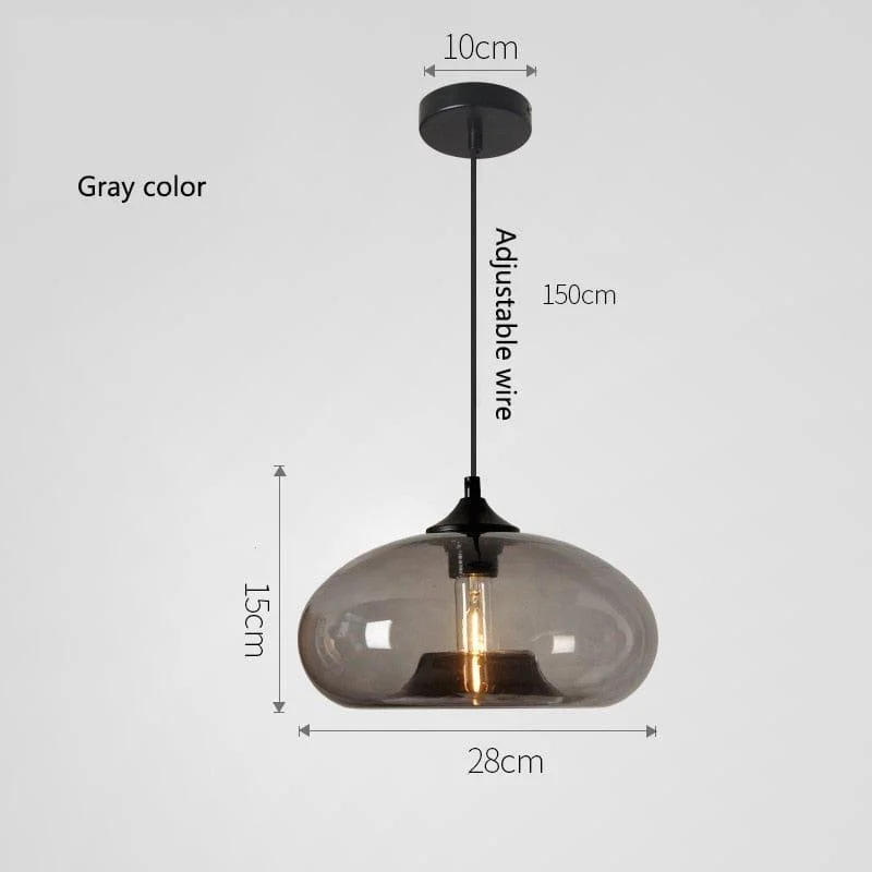 Lucian Glass Pendant Lights - Glova