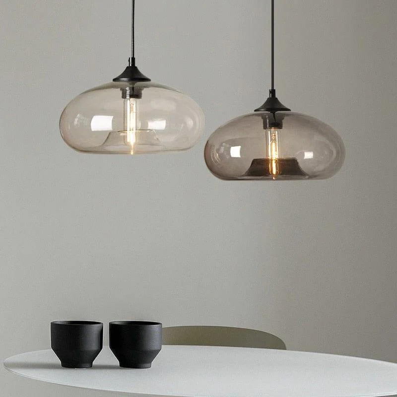 Lucian Glass Pendant Lights - Glova