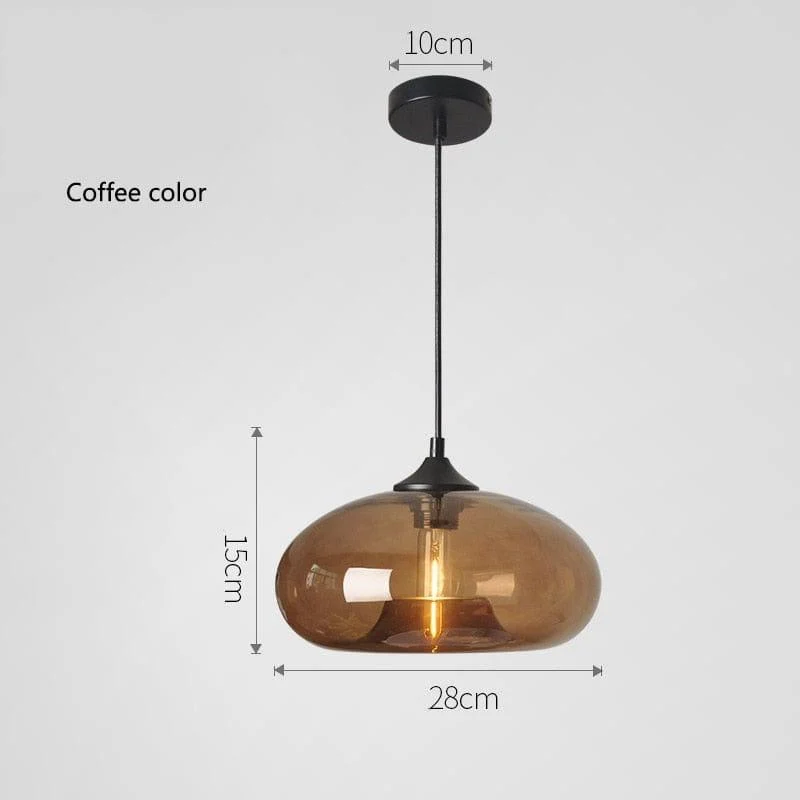 Lucian Glass Pendant Lights - Glova