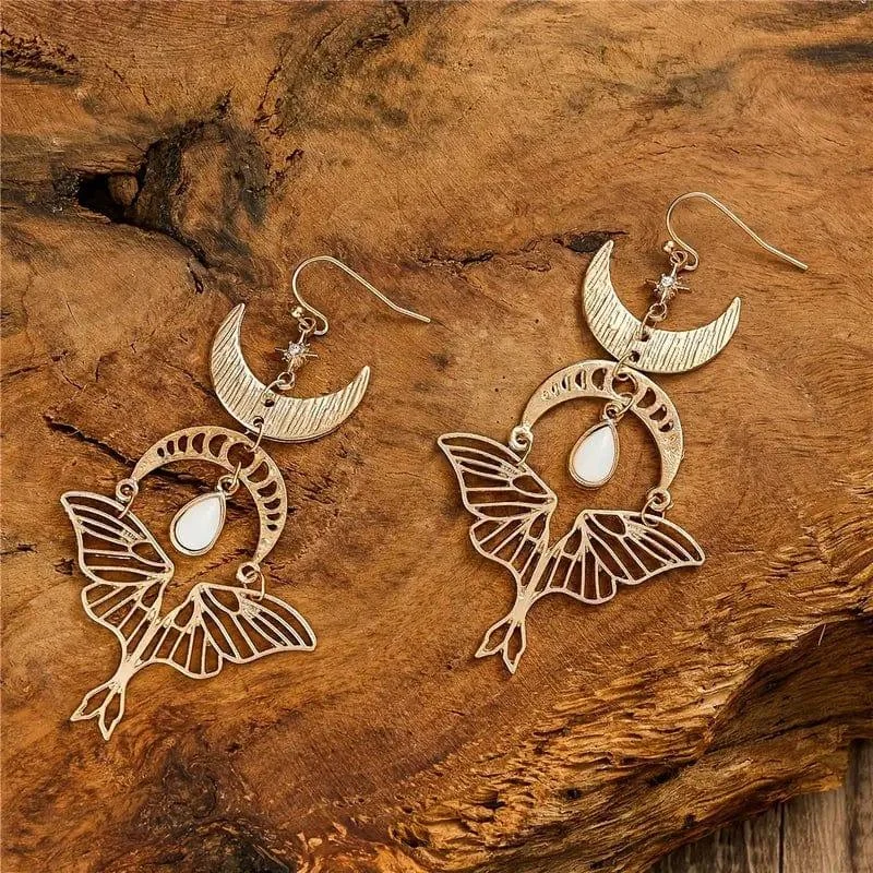 Luna Moth Earrings - Glova