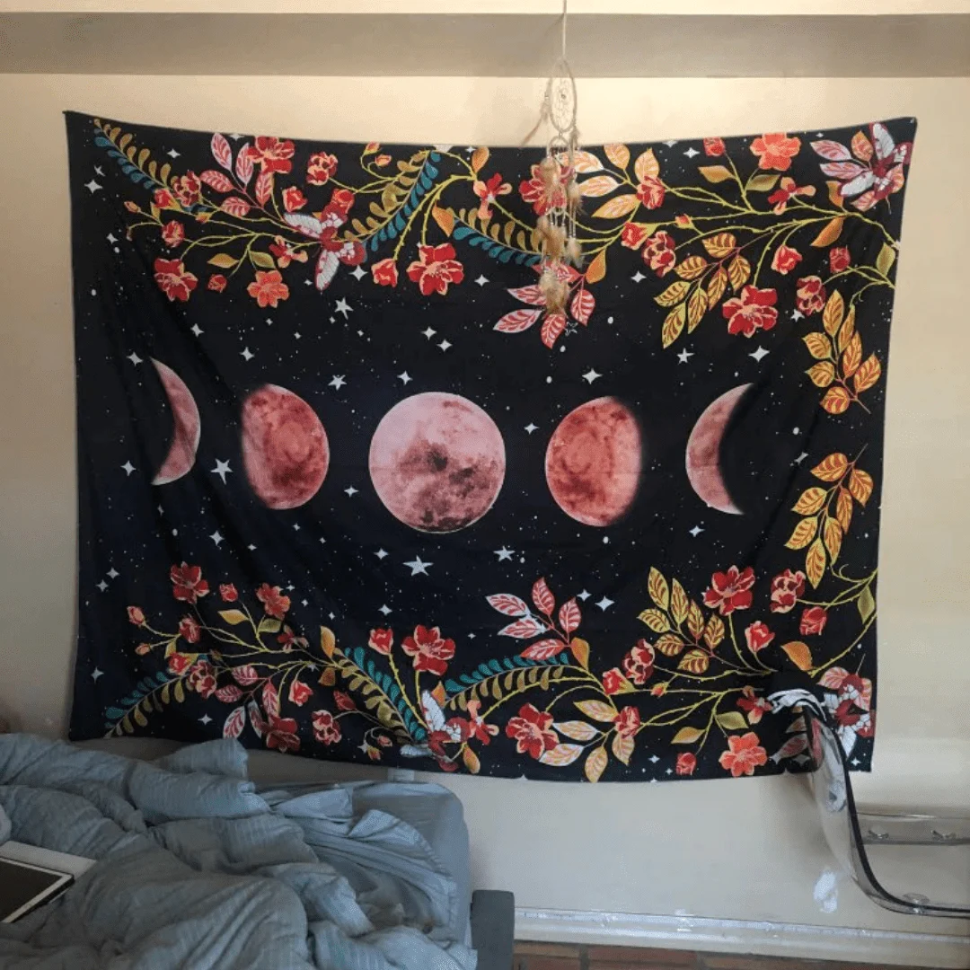 Lunar Phases Tapestry - Glova