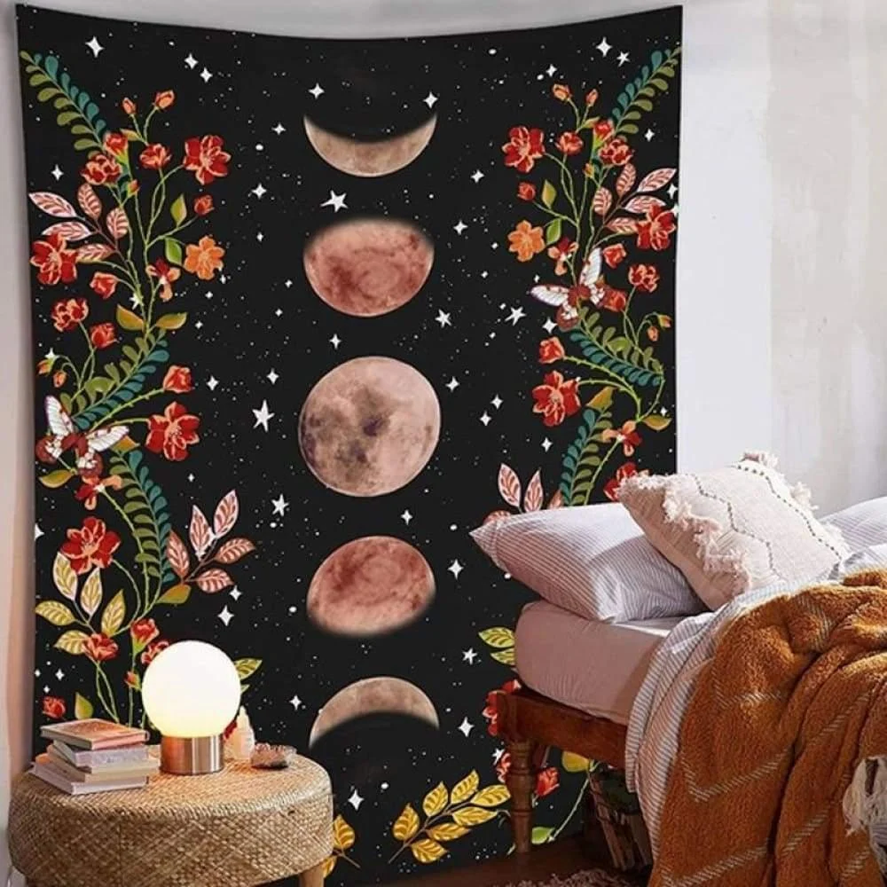 Lunar Phases Tapestry - Glova