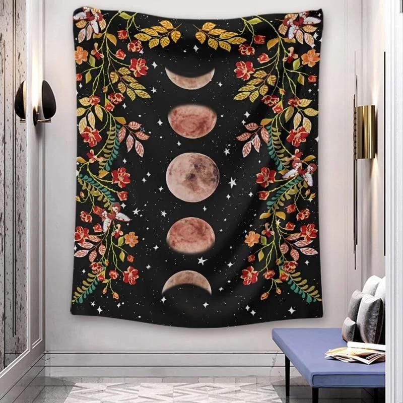 Lunar Phases Tapestry - Glova