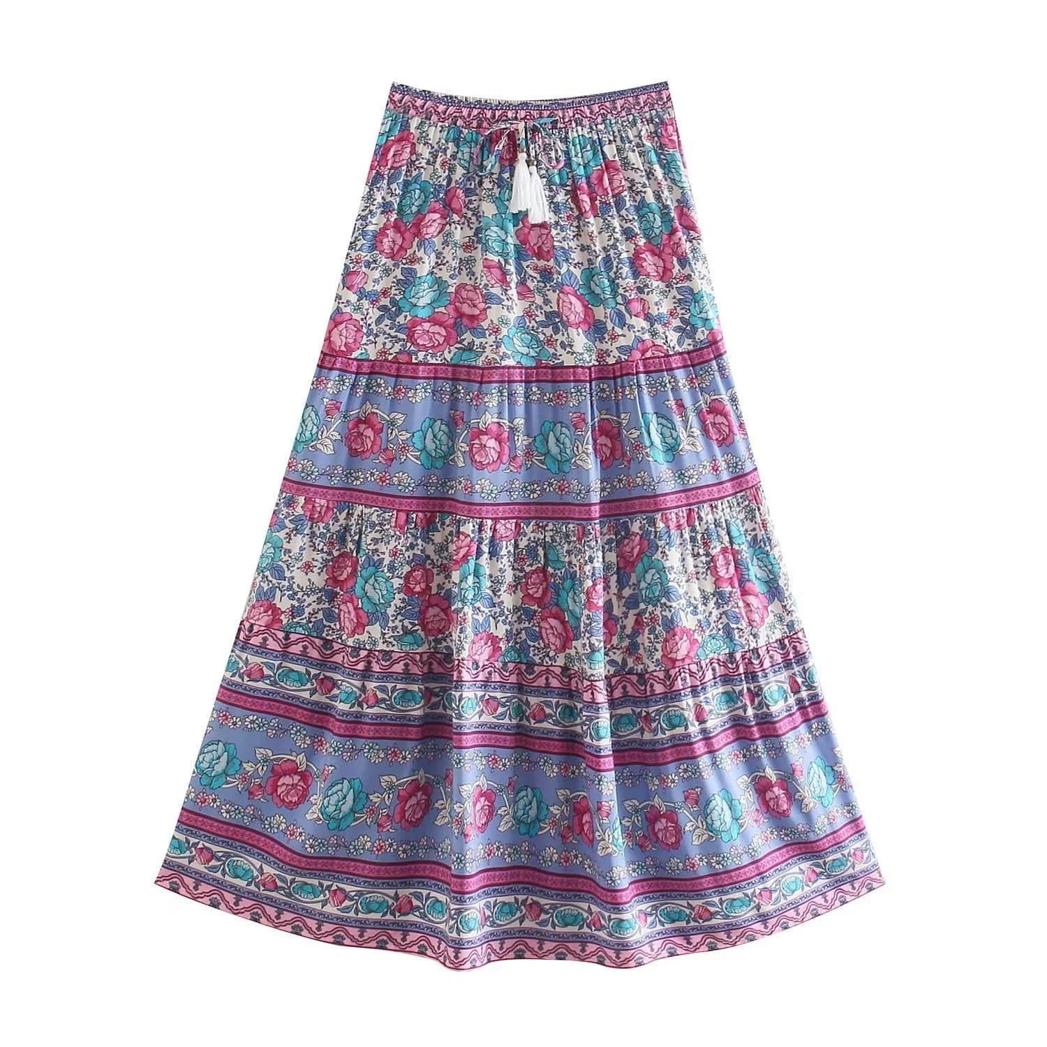 Lurdes Maxi Skirt in Purple - Glova