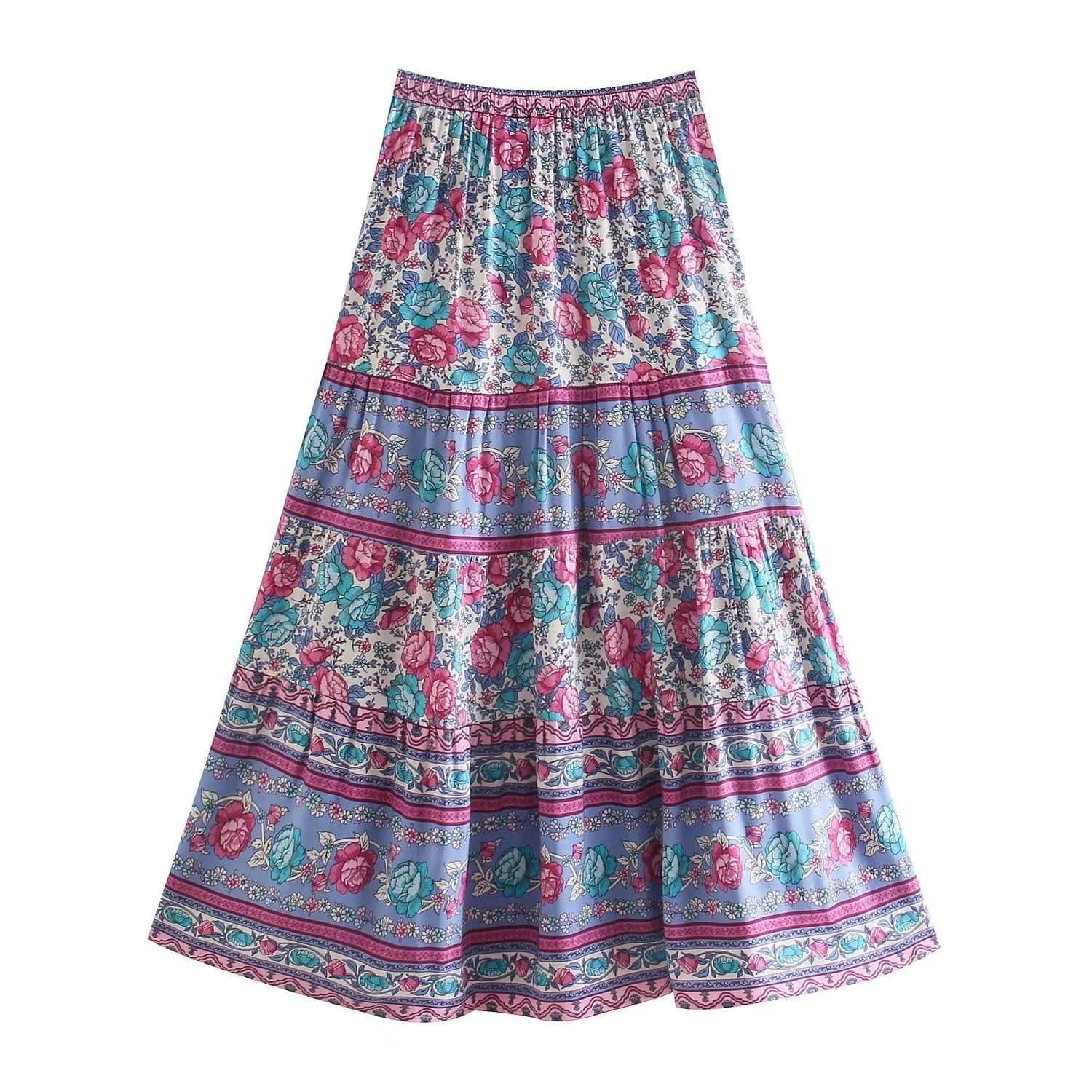 Lurdes Maxi Skirt in Purple - Glova