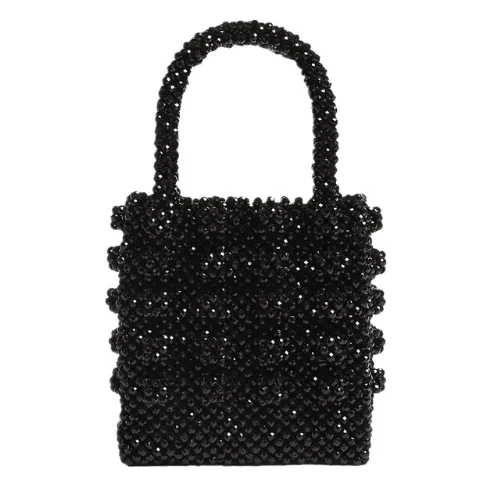 Luxe Pearl Beads Mini Tote - 5 Colors - Glova