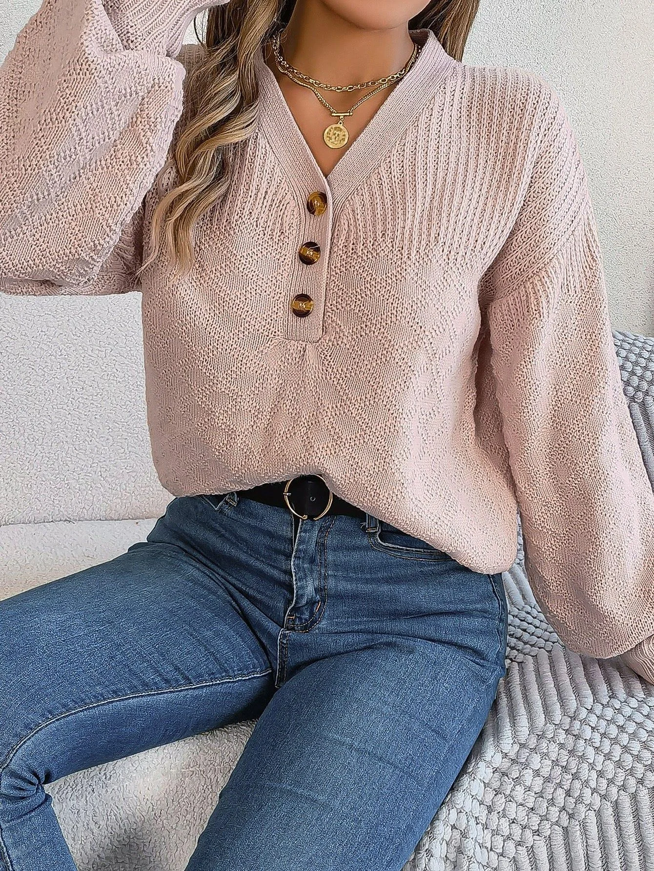 Lysandra Knitted Sweater - Glova