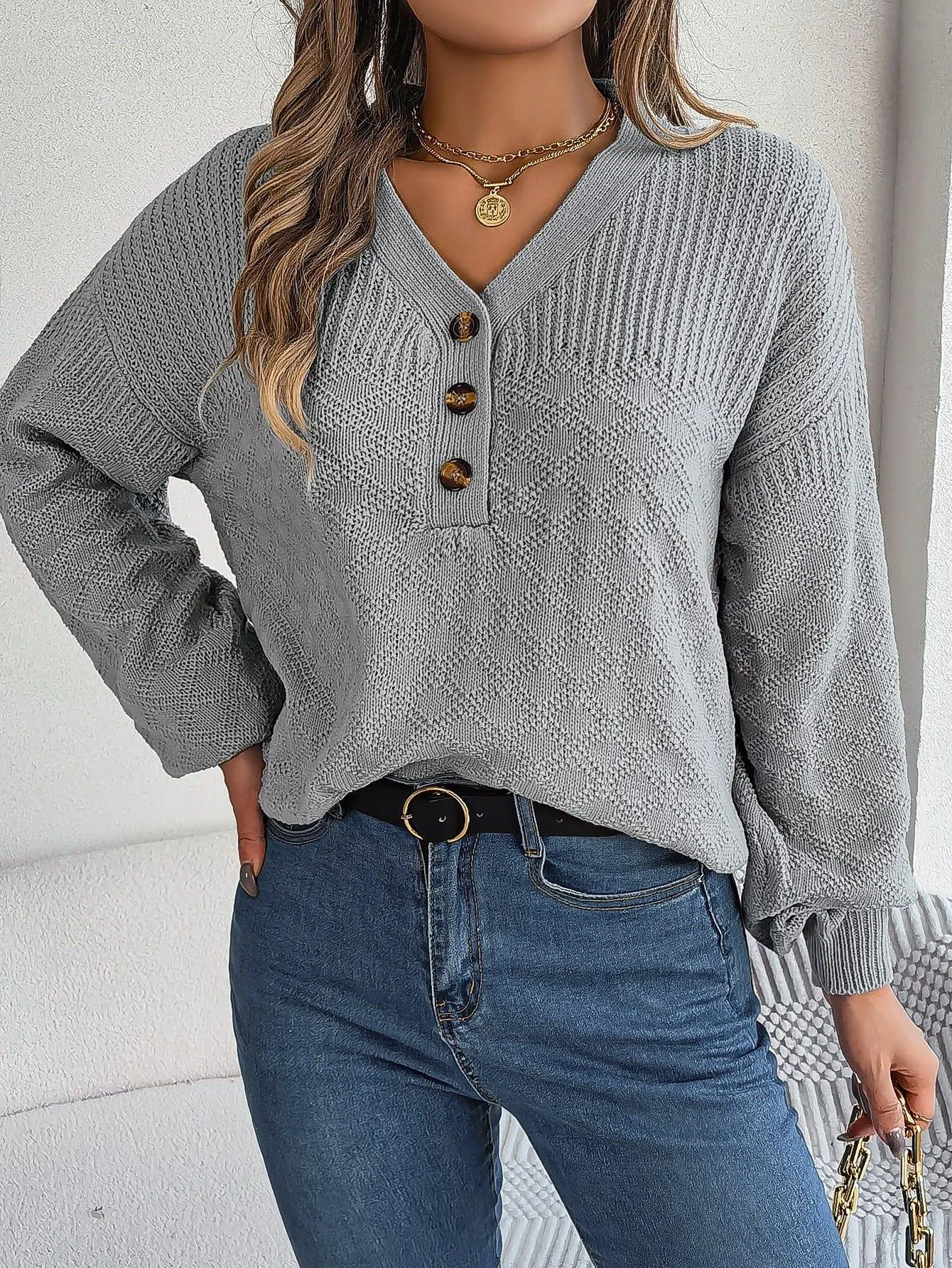 Lysandra Knitted Sweater - Glova