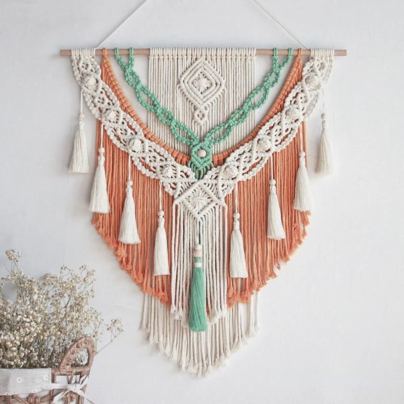 Macrame Colorful Bohemian Wall Hanging - Glova