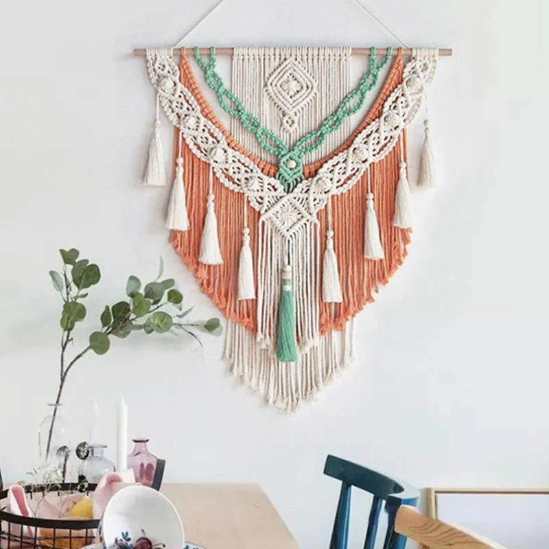 Macrame Colorful Bohemian Wall Hanging - Glova