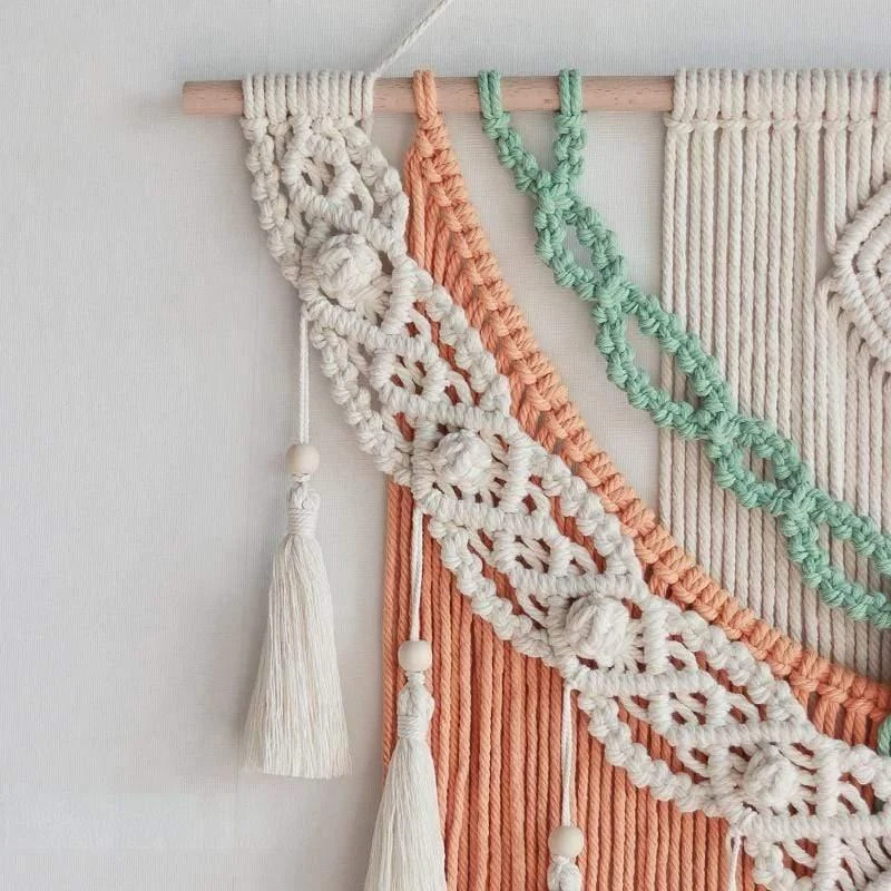 Macrame Colorful Bohemian Wall Hanging - Glova