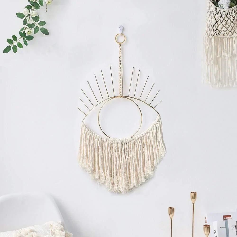 Macrame Evil Eye Wall Hanging - Glova