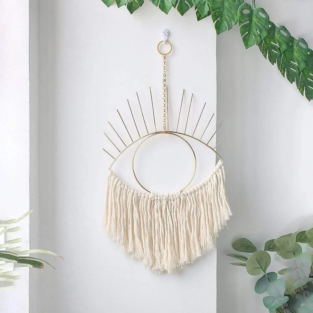 Macrame Evil Eye Wall Hanging - Glova