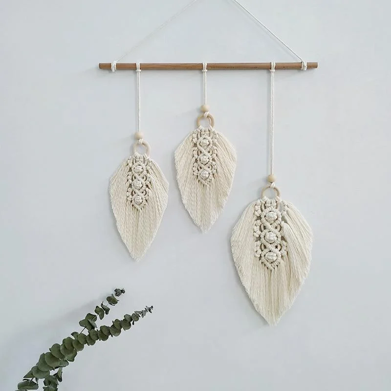 Macrame Feathers Wall Hanging - Glova