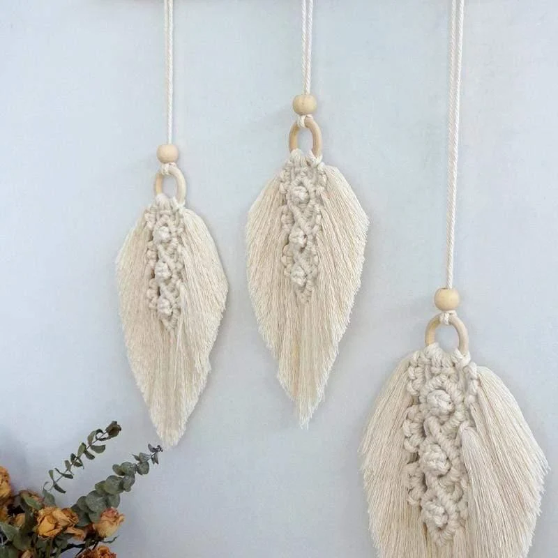 Macrame Feathers Wall Hanging - Glova