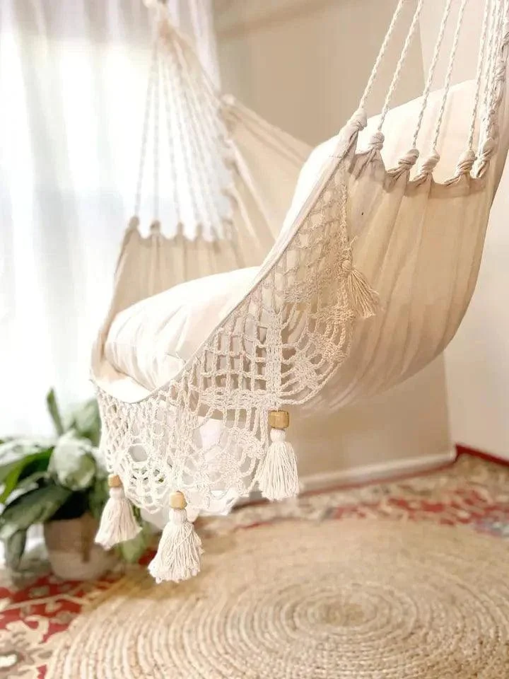 Macrame Hanging Boho Chair - Glova